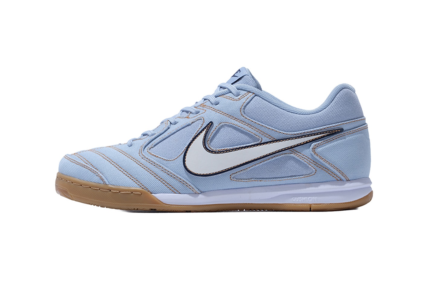 Nike Gato LV8 DENIM mita Sneaker Exclusive IH3587-400 Light Armoury Blue/Light Armoury Blue/Gum Light Brown/White IH3587-401 Thunder Blue/Coconut Milk/Obsidian/Summit White Release Info