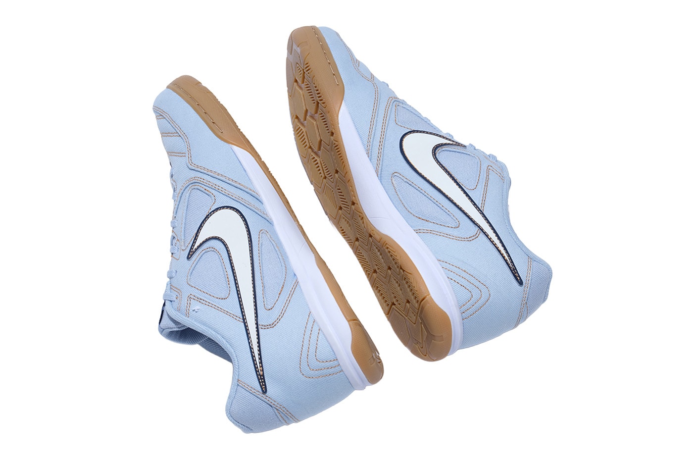 Nike Gato LV8 DENIM mita Sneaker Exclusive IH3587-400 Light Armoury Blue/Light Armoury Blue/Gum Light Brown/White IH3587-401 Thunder Blue/Coconut Milk/Obsidian/Summit White Release Info