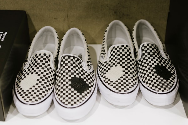 Closer Look at the DSM Kei Ninomiya x Vans Collaboration From Pitti Uomo 110 slip on modesl floral checker