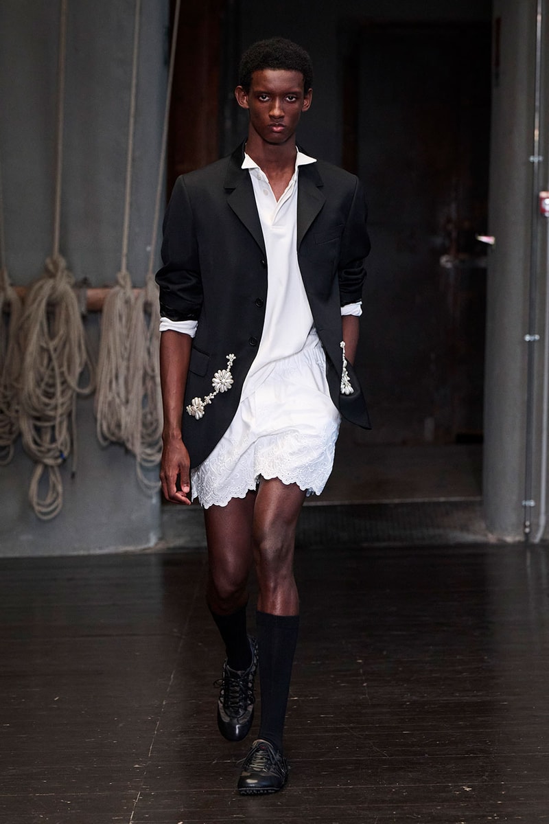 Simone Rocha Debuts Inaugural Men's Collection for SS27 pitti uomo 110 florence debut mens collection