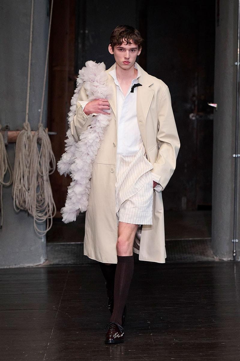 Simone Rocha Debuts Inaugural Men's Collection for SS27 pitti uomo 110 florence debut mens collection
