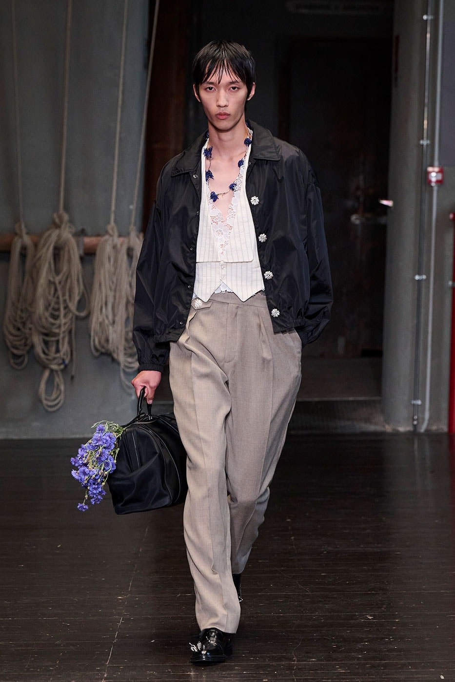 Simone Rocha Debuts Inaugural Men's Collection for SS27 pitti uomo 110 florence debut mens collection