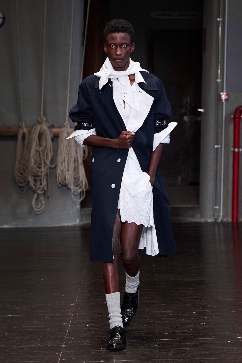 Simone Rocha Debuts Inaugural Men's Collection for SS27 pitti uomo 110 florence debut mens collection