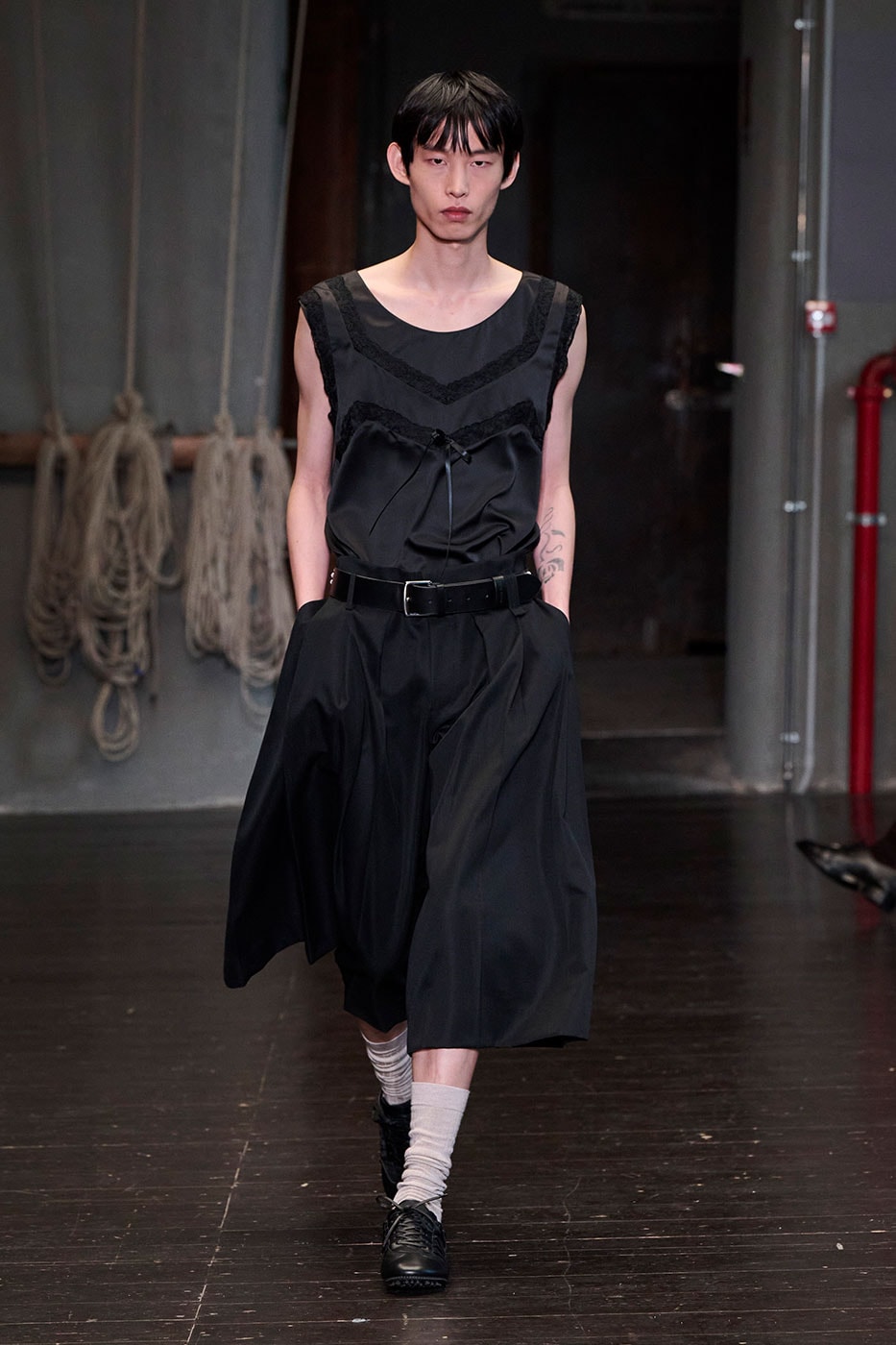 Simone Rocha Debuts Inaugural Men's Collection for SS27 pitti uomo 110 florence debut mens collection