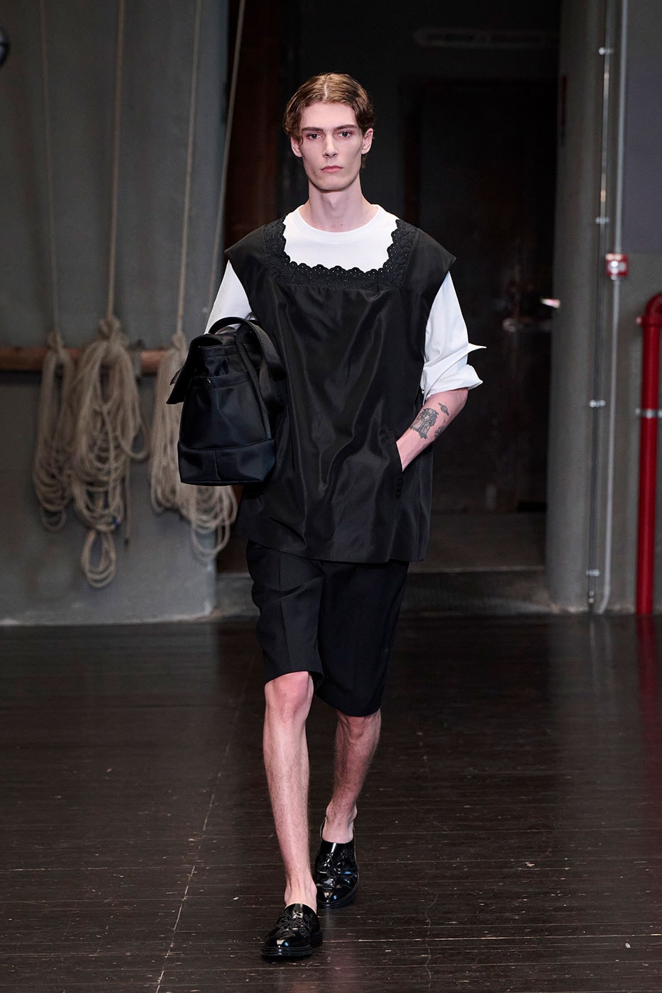 Simone Rocha Debuts Inaugural Men's Collection for SS27 pitti uomo 110 florence debut mens collection