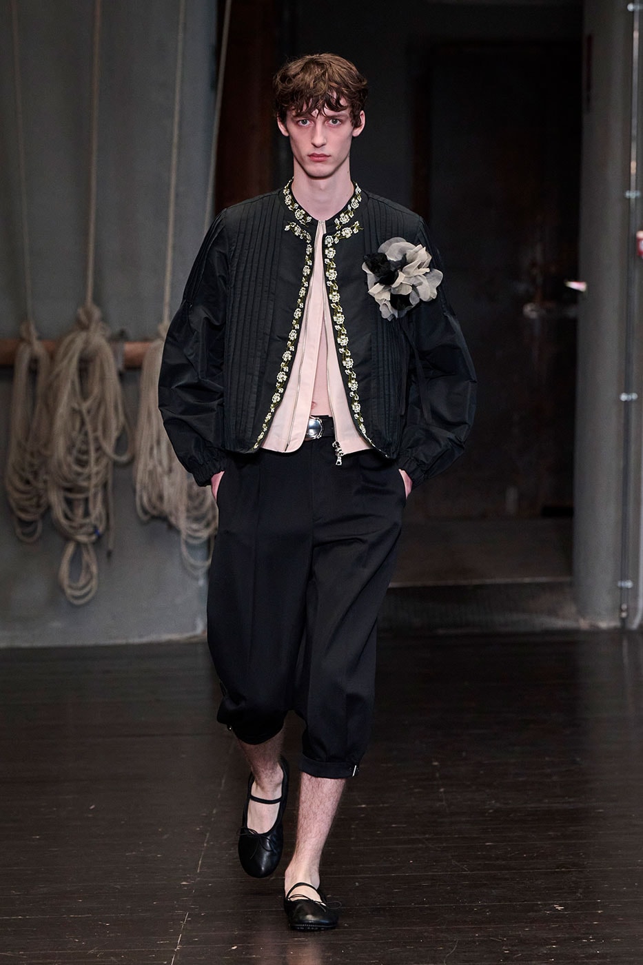 Simone Rocha Debuts Inaugural Men's Collection for SS27 pitti uomo 110 florence debut mens collection