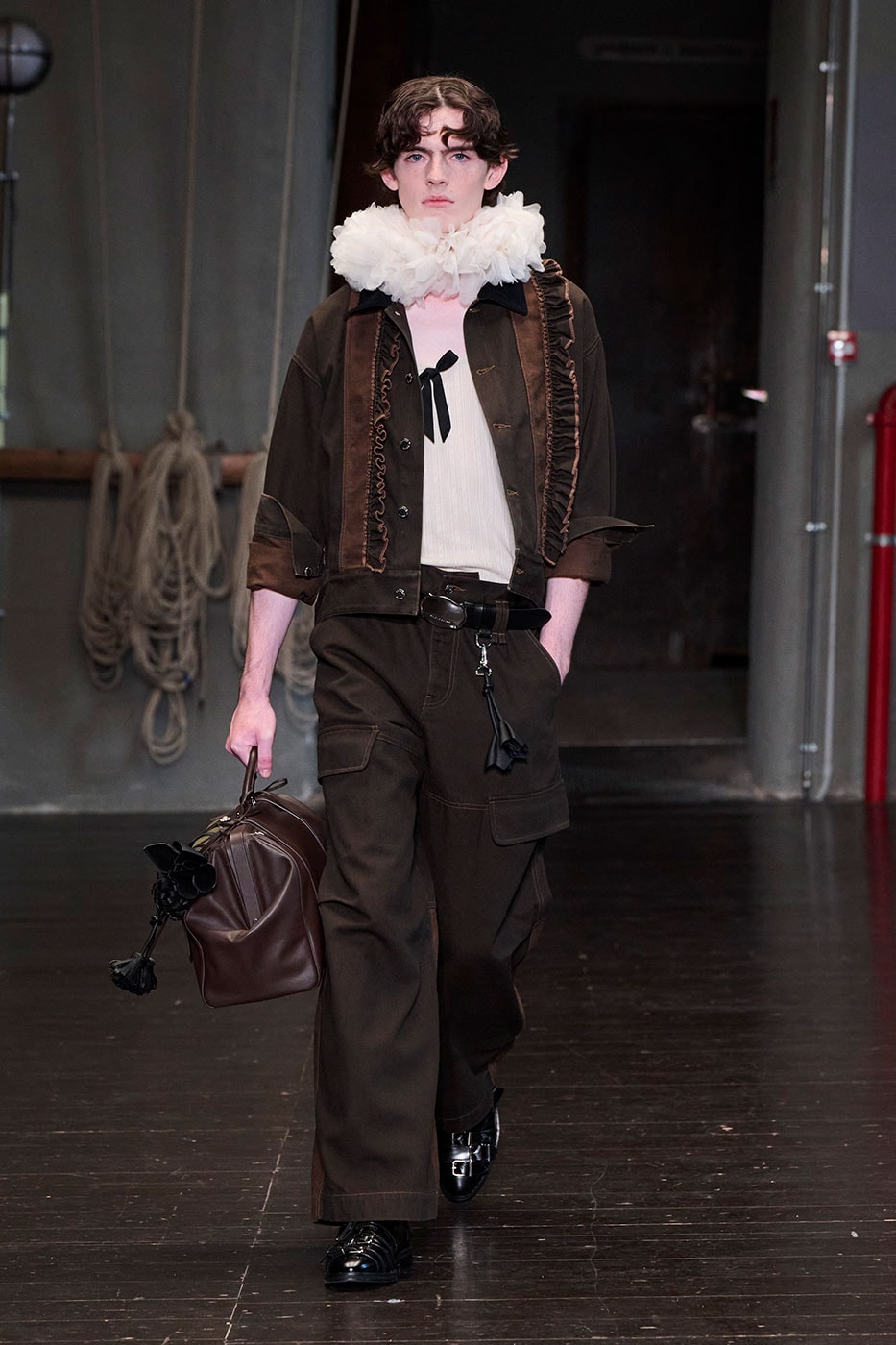 Simone Rocha Debuts Inaugural Men's Collection for SS27 pitti uomo 110 florence debut mens collection