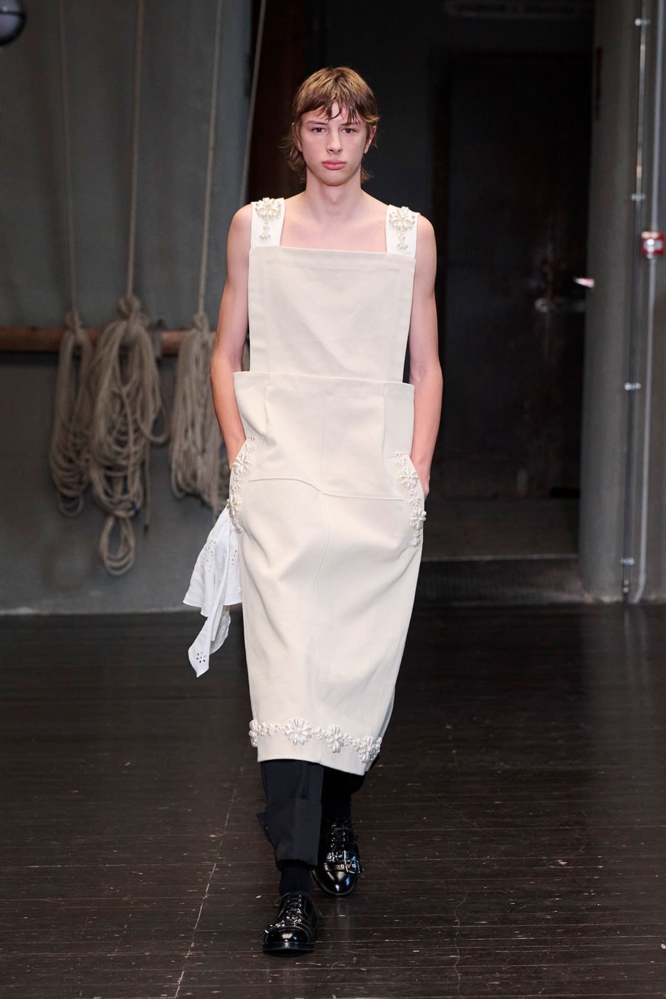 Simone Rocha Debuts Inaugural Men's Collection for SS27 pitti uomo 110 florence debut mens collection