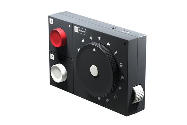 Atonemo x NTS Radio Player compact aluminum Wi‑Fi streamer with physical controls for NTS channels and curated mixtapes