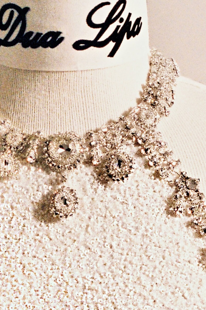 Closer Look at Matthieu Blazy's First Custom Chanel Haute Couture Wedding Dress Made for Dua Lipa callum turner