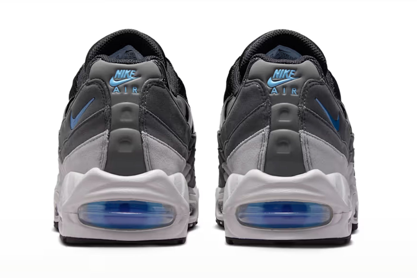 Nike Air Max 95 "Black/Grey Fog" Release Info Black/Grey Fog-Anthracite-Football Blue IV4680-010