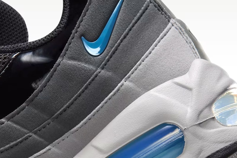 Nike Air Max 95 "Black/Grey Fog" Release Info Black/Grey Fog-Anthracite-Football Blue IV4680-010