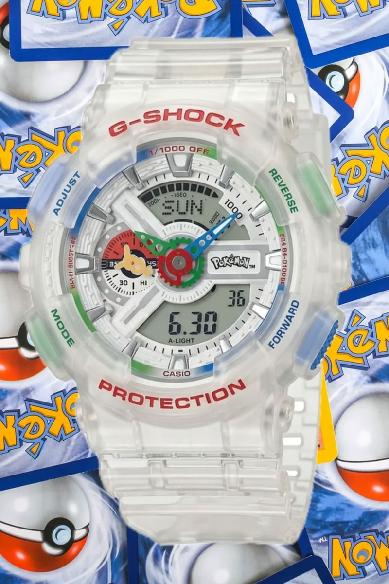 Pokémon and G-Shock Reportedly Team up for Collaborative GA-110 Model GA-110PKM-7A