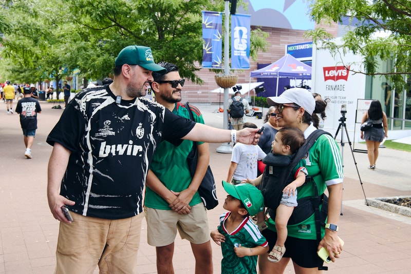 Alexis Guerreros Dives Right Into the Beautiful Chaos of the FIFA Fan Festival Crowd in NYC