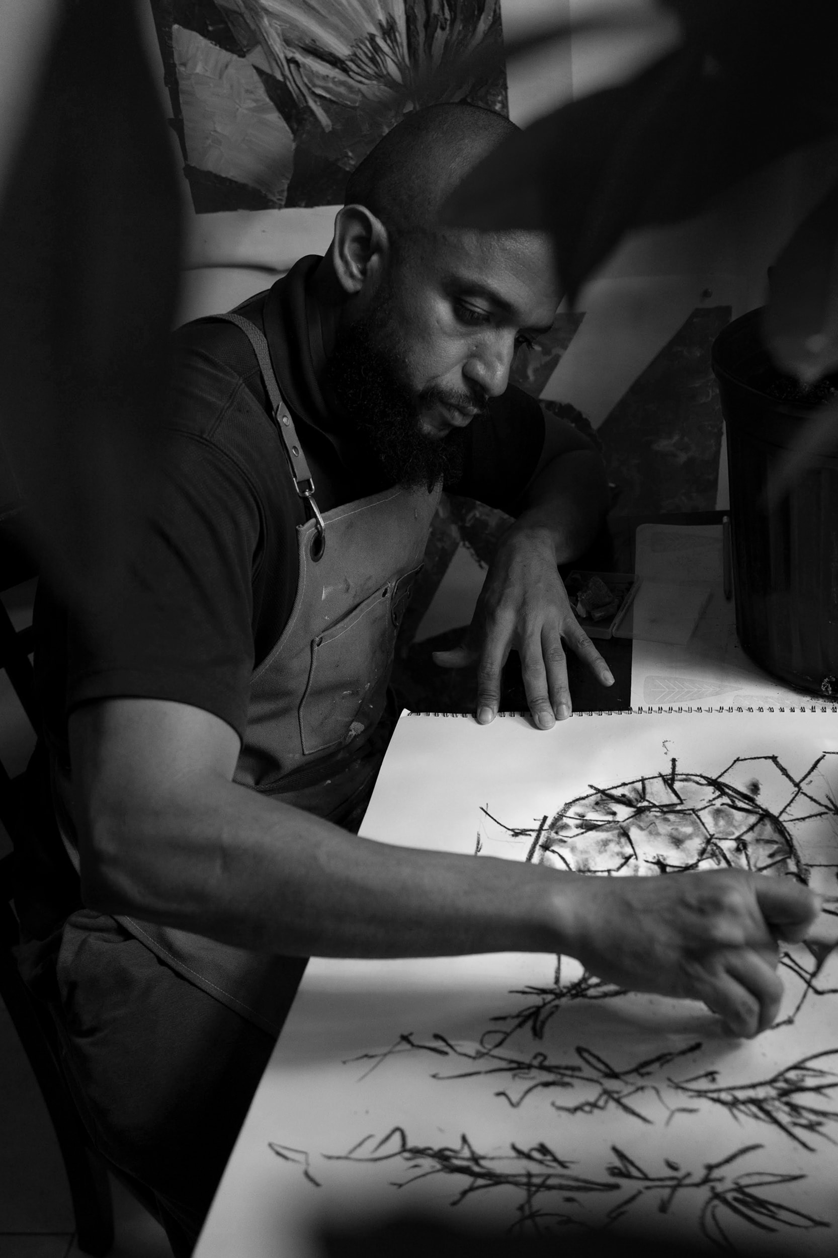 IMAZ Foundation Chapter One Exhibition Auction Art Artworks NYC World Cup Dustin Yellin Lucia Hierro Jamel Robinson Sebastian Errazuriz Ryan Schneider Soraya Abu Naba’a Vincent Beaurin Wes Aderhold Jose Duran Maya Makino Diana Rowe