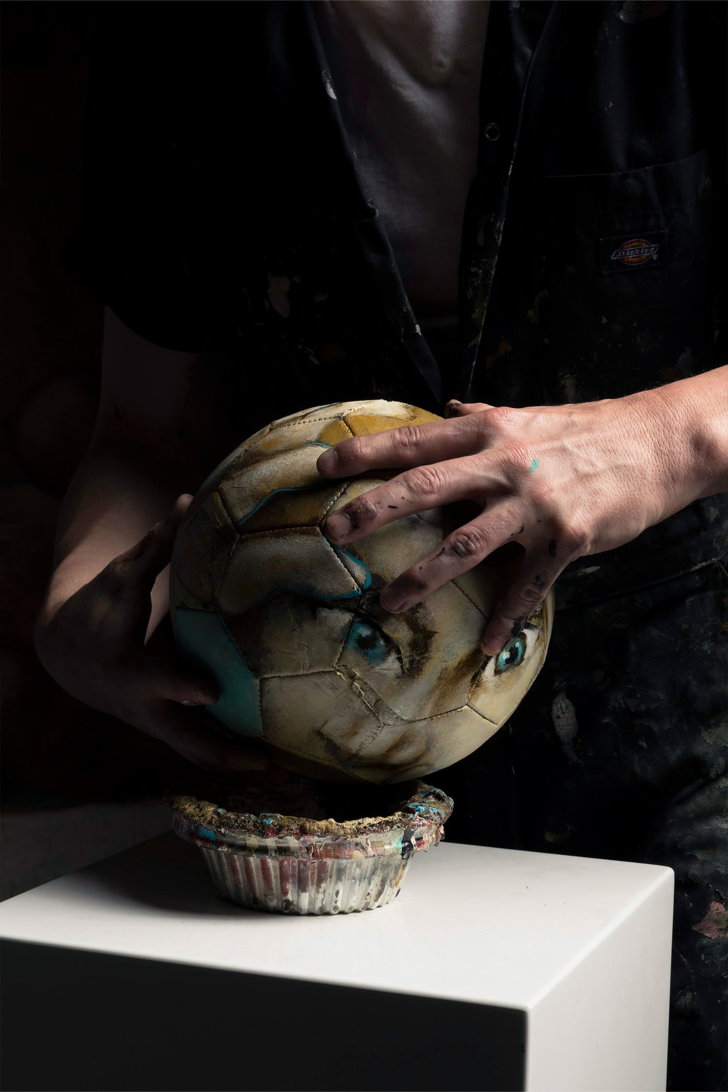 IMAZ Foundation Chapter One Exhibition Auction Art Artworks NYC World Cup Dustin Yellin Lucia Hierro Jamel Robinson Sebastian Errazuriz Ryan Schneider Soraya Abu Naba’a Vincent Beaurin Wes Aderhold Jose Duran Maya Makino Diana Rowe
