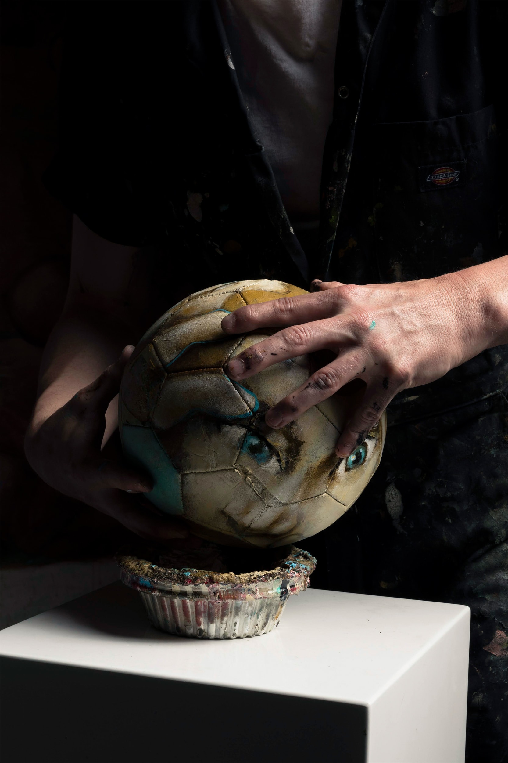 IMAZ Foundation Chapter One Exhibition Auction Art Artworks NYC World Cup Dustin Yellin Lucia Hierro Jamel Robinson Sebastian Errazuriz Ryan Schneider Soraya Abu Naba’a Vincent Beaurin Wes Aderhold Jose Duran Maya Makino Diana Rowe
