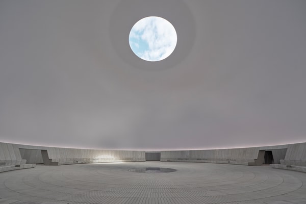 James Turrell Skyspace As Seen Above The Dome ARoS Aarhus Museum Denmark Art Artworks