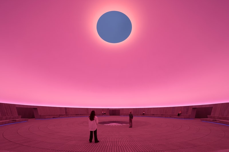 James Turrell Skyspace As Seen Above The Dome ARoS Aarhus Museum Denmark Art Artworks