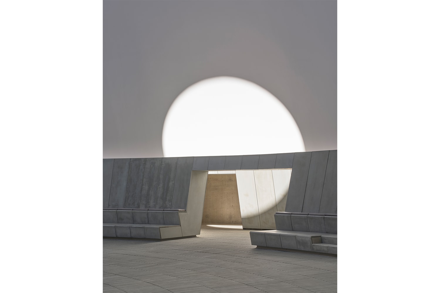 James Turrell Skyspace As Seen Above The Dome ARoS Aarhus Museum Denmark Art Artworks