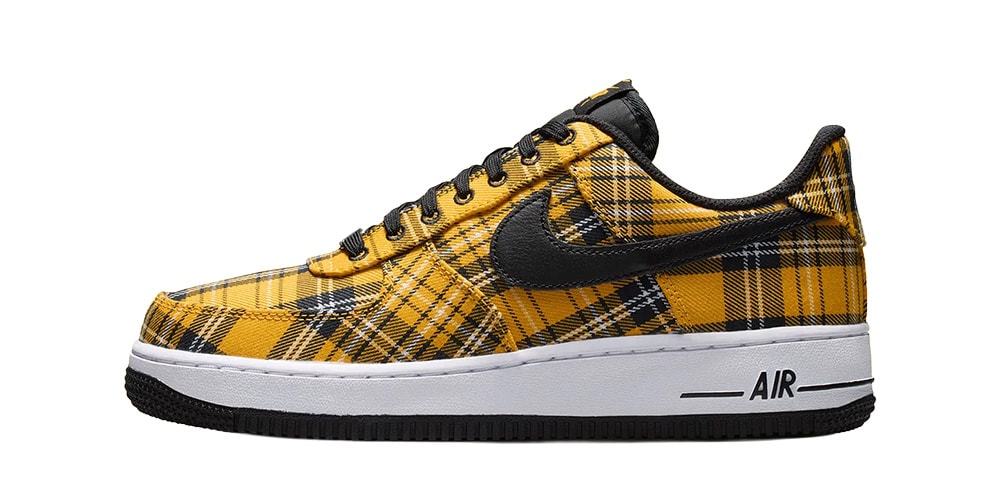 This Yellow Plaid Nike Air Force 1 Low Brings Cher’s Iconic Outfit to Your Feet