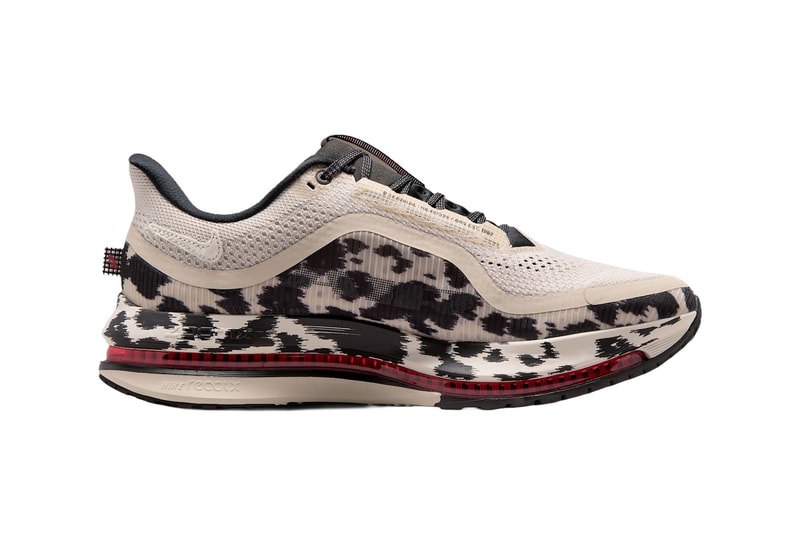 Nike Pegasus Premium “Cow Print” Light Orewood Brown/Black-University Red-Sail IR0033-100 Official Images
