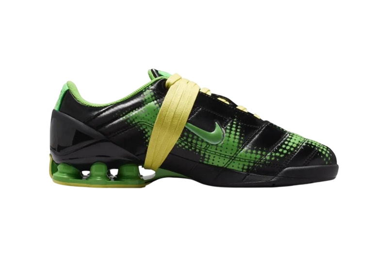 Nike T90 Shox Magia Black/Yellow Diamond/Black/Spinach Green IR8176-002 White/Black/Metallic Silver IR8176-100 Release Info