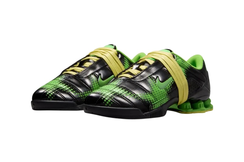 Nike T90 Shox Magia Black/Yellow Diamond/Black/Spinach Green IR8176-002 White/Black/Metallic Silver IR8176-100 Release Info