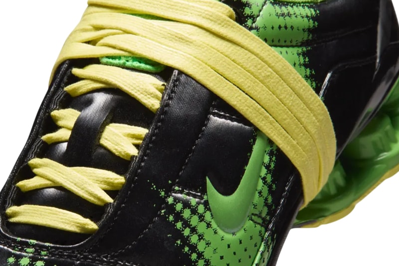 Nike T90 Shox Magia Black/Yellow Diamond/Black/Spinach Green IR8176-002 White/Black/Metallic Silver IR8176-100 Release Info