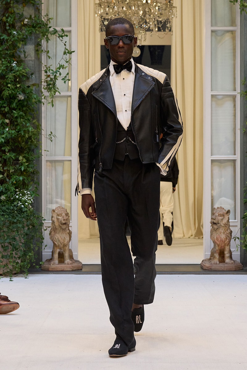 Ralph Lauren SS27 Infuses Traditional Japanese Craftsmanship Into American Luxury KUON Sashiko Craftsmanship Polo Ralph Lauren Purple Label SS27 Milan Fashion Week runway collection