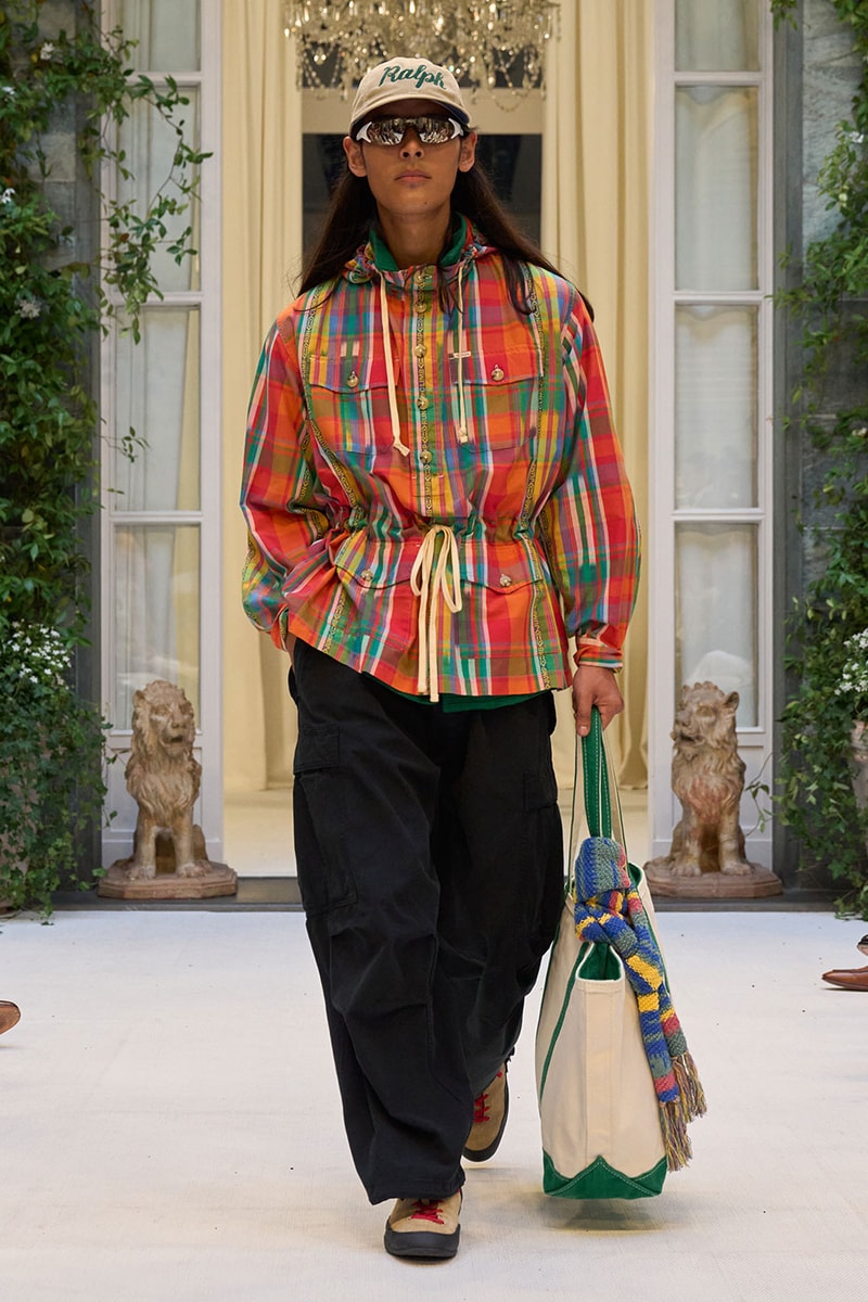 Ralph Lauren SS27 Infuses Traditional Japanese Craftsmanship Into American Luxury KUON Sashiko Craftsmanship Polo Ralph Lauren Purple Label SS27 Milan Fashion Week runway collection