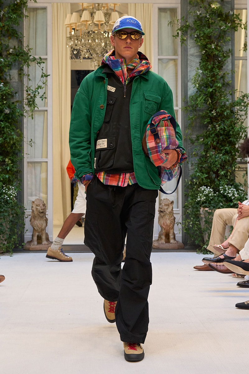 Ralph Lauren SS27 Infuses Traditional Japanese Craftsmanship Into American Luxury KUON Sashiko Craftsmanship Polo Ralph Lauren Purple Label SS27 Milan Fashion Week runway collection