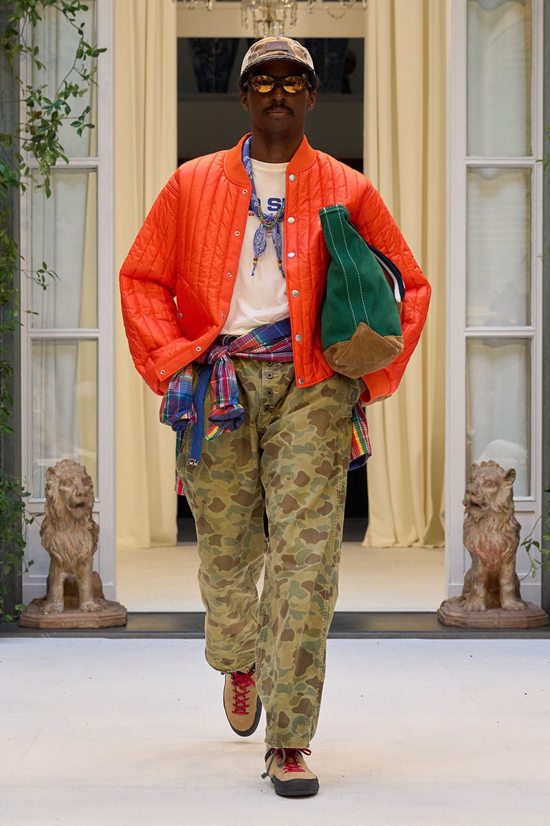Ralph Lauren SS27 Infuses Traditional Japanese Craftsmanship Into American Luxury KUON Sashiko Craftsmanship Polo Ralph Lauren Purple Label SS27 Milan Fashion Week runway collection