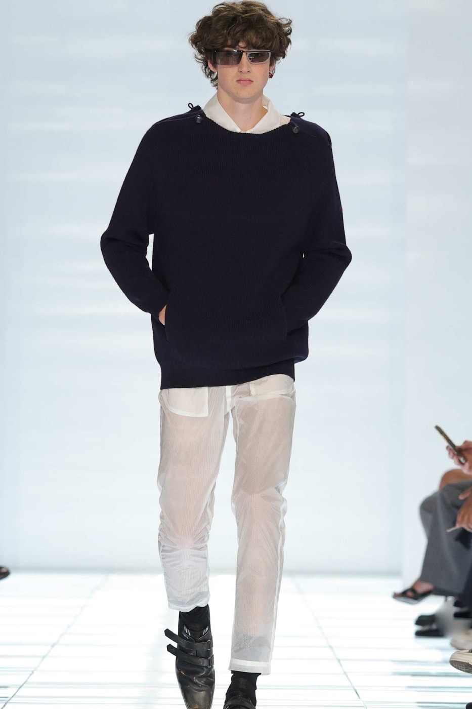 Prada Spring/Summer 2027 Menswear Runway “Clarity” Show Milan Fashion Week Miuccia Prada Raf Simons