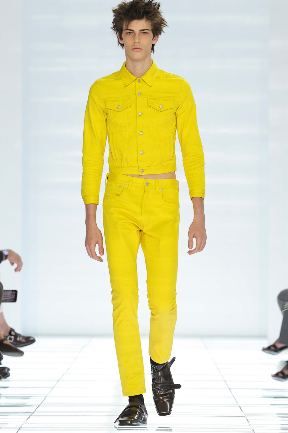 Prada Spring/Summer 2027 Menswear Runway “Clarity” Show Milan Fashion Week Miuccia Prada Raf Simons