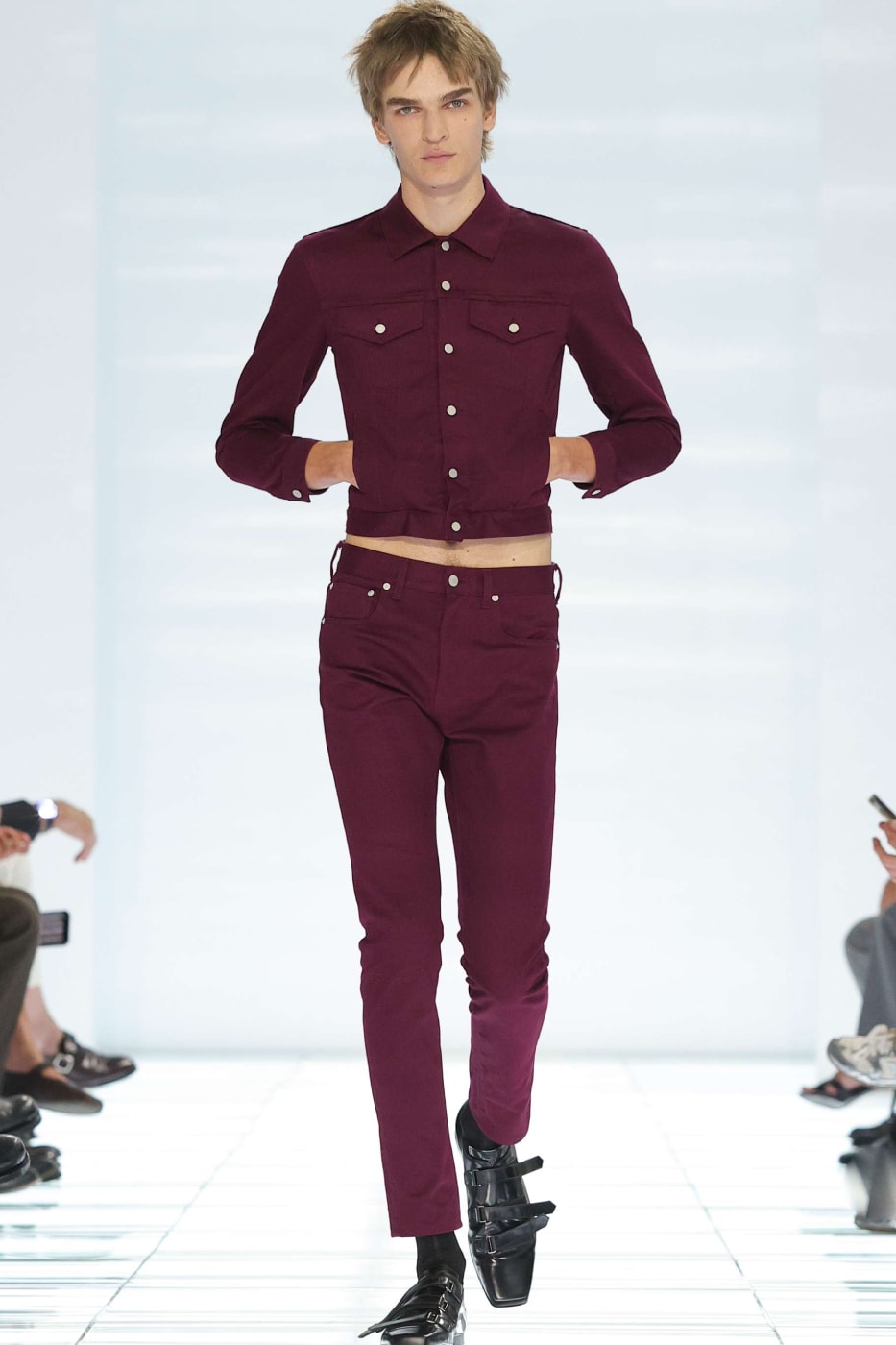 Prada Spring/Summer 2027 Menswear Runway “Clarity” Show Milan Fashion Week Miuccia Prada Raf Simons