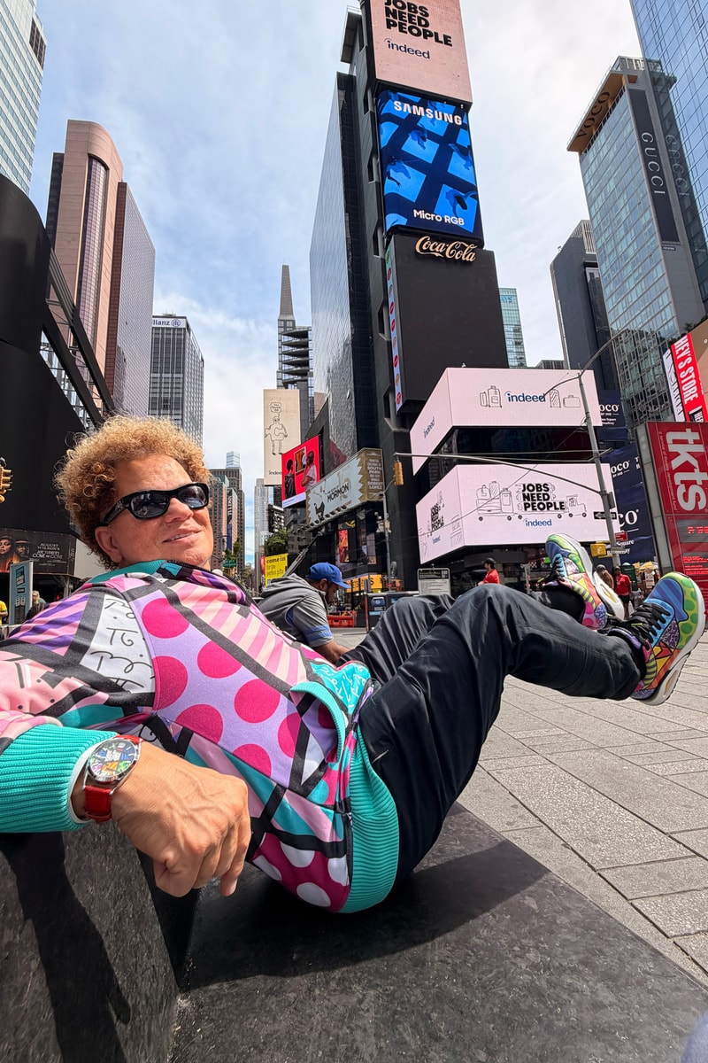 romero britto skechers interview artist collaboration art shoes sneakers