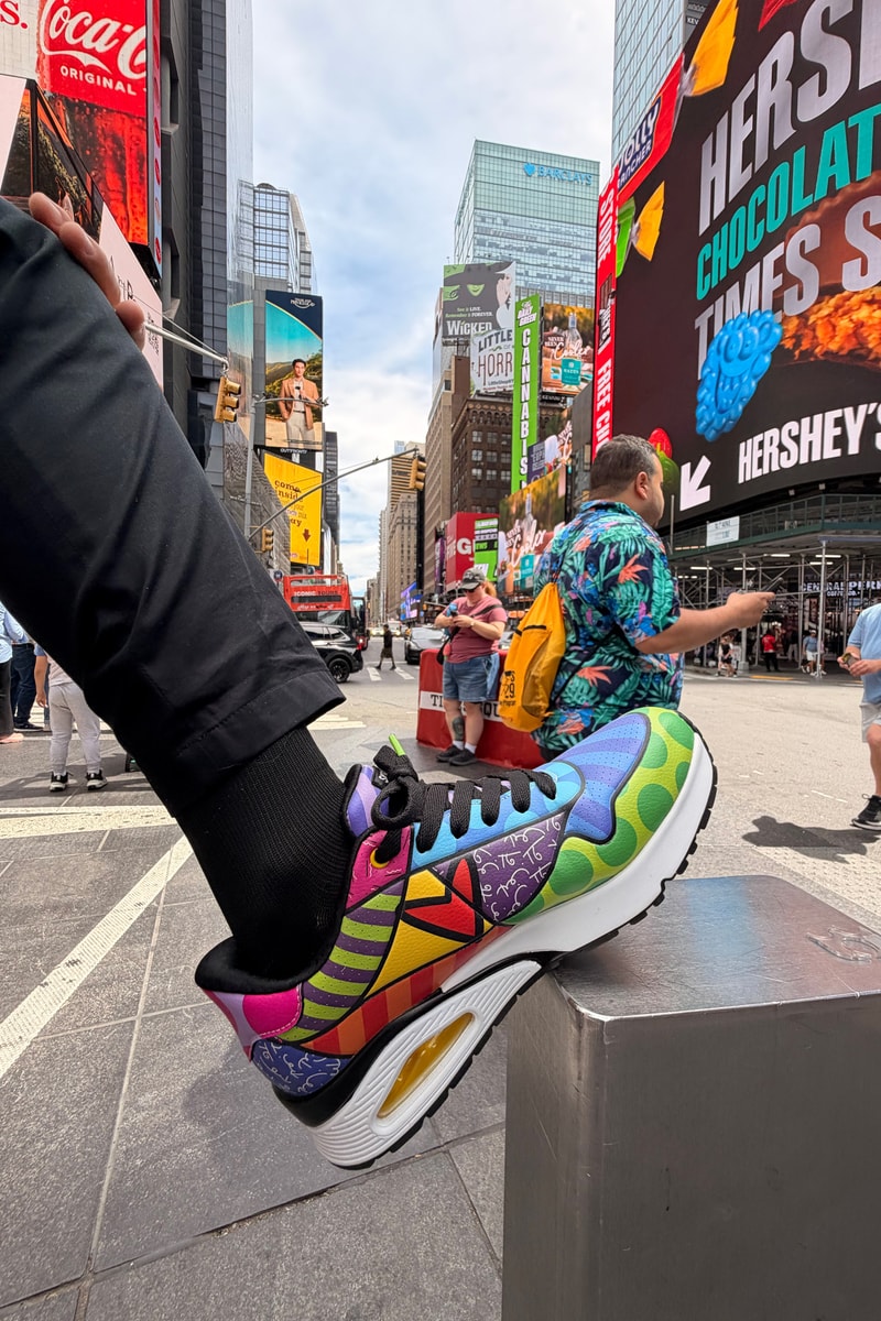 romero britto skechers interview artist collaboration art shoes sneakers