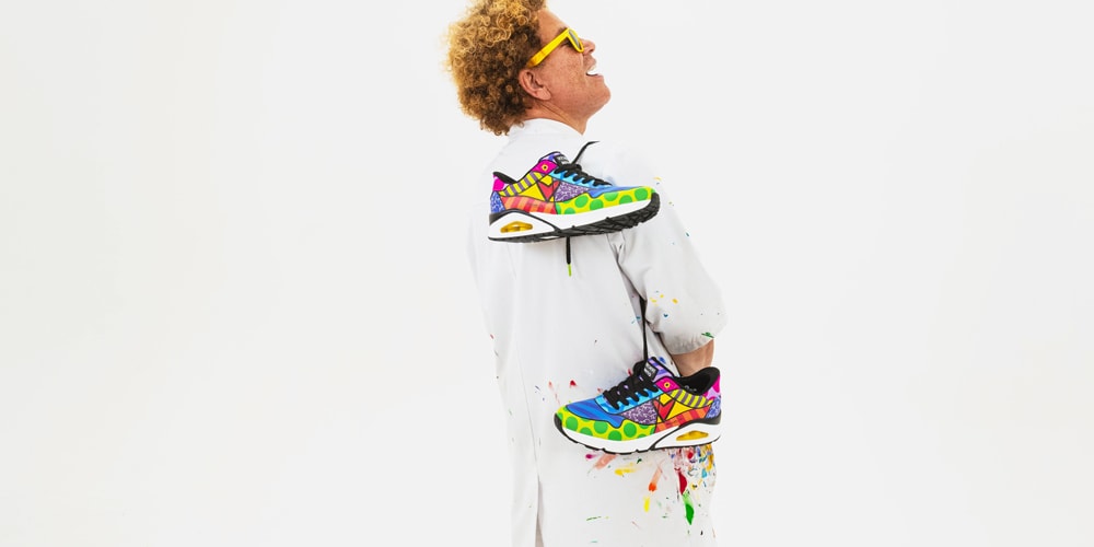 Romero Britto Painted the World, Now He's Painting Skechers