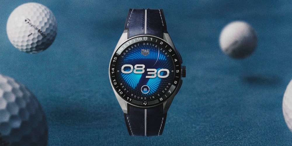 TAG Heuer Drops a Golf-Centric Connected Watch With TaylorMade