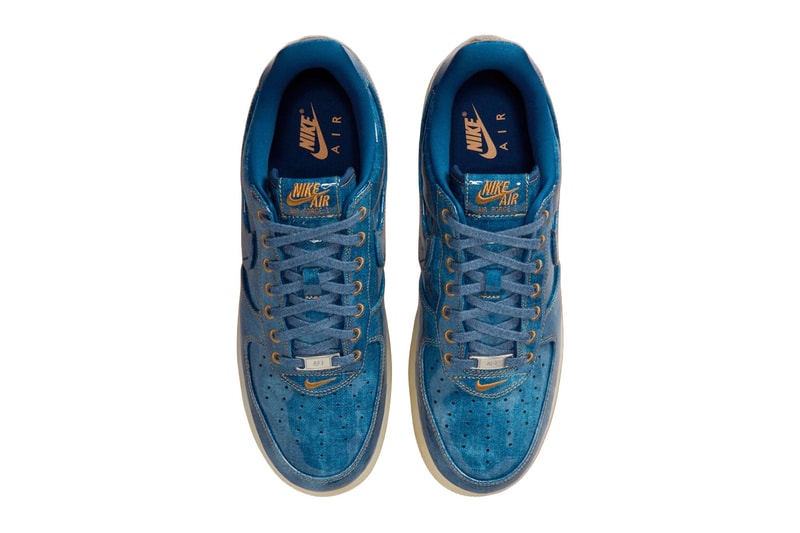 Nike Air Force 1 Low Patent Denim IM5757-400 Official Images