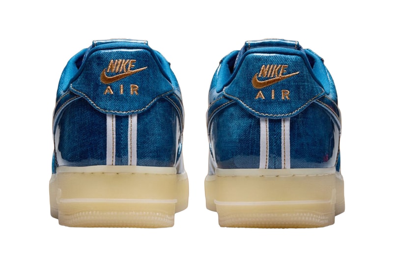 Nike Air Force 1 Low Patent Denim IM5757-400 Official Images