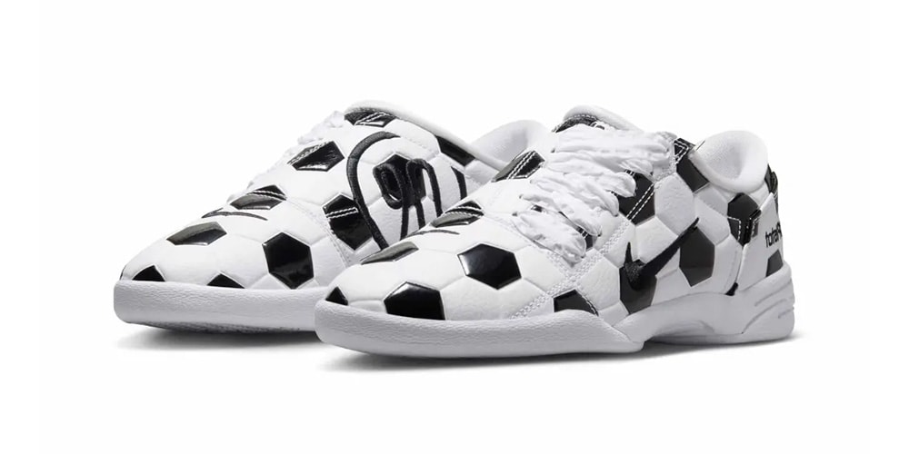 Nike's Total 90 "White/Black" Lets the Football Stitch Pattern Speak for Itself