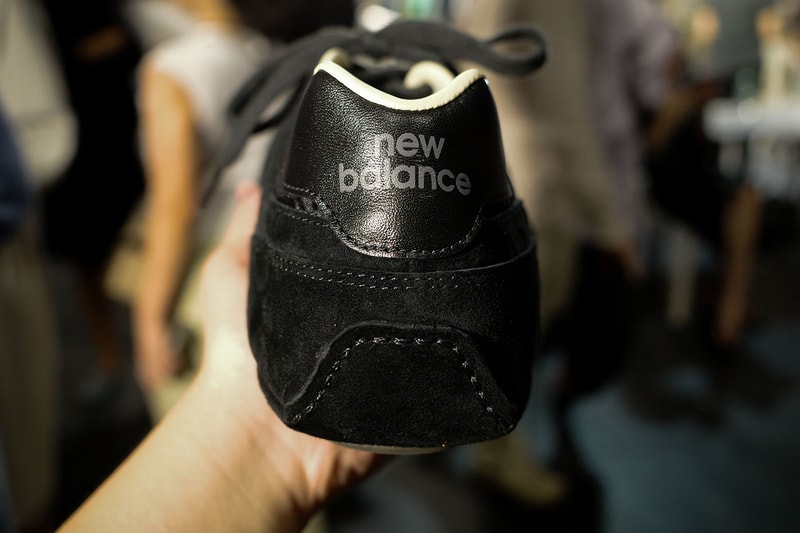 Exclusive First Look at the AURALEE x New Balance 574 Driver spring summer 2027 ss27 paris fashion week runway japanese collaborations debut silhouette black blue