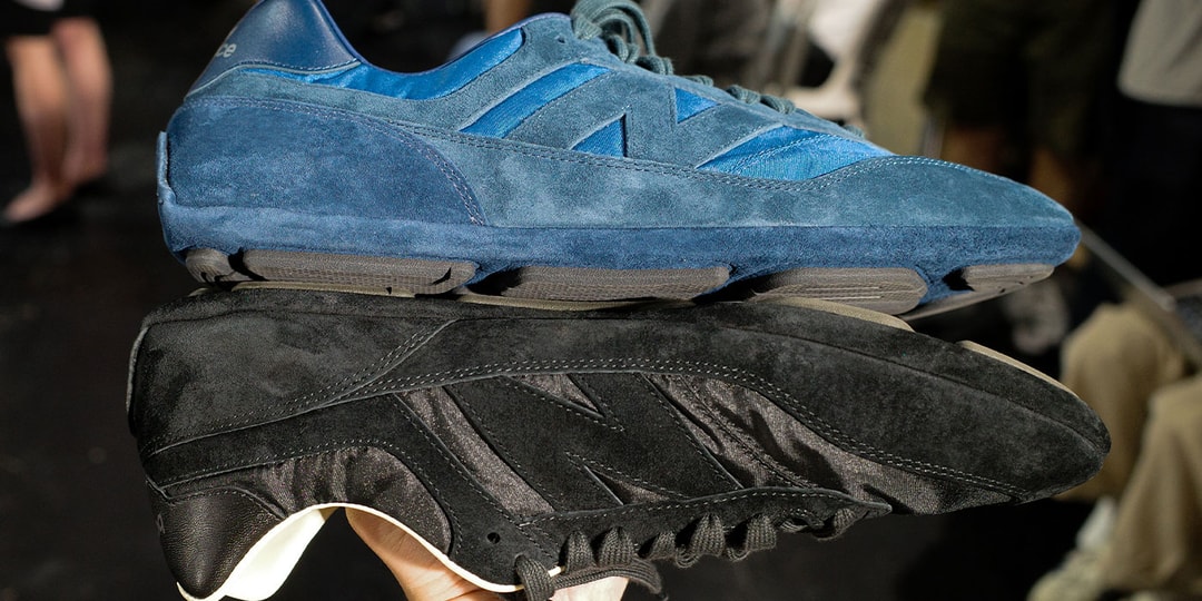 Exclusive First Look at the AURALEE x New Balance 574 Driver