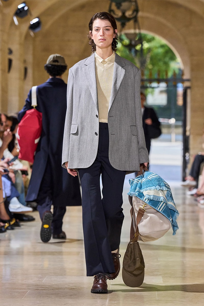 AURALEE SS27 Paris Fashion Week Runway Collection ryota iwai fluidity