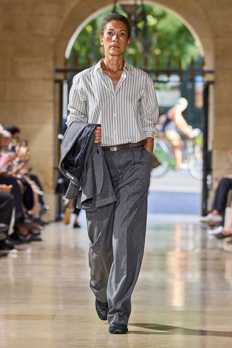 AURALEE SS27 Paris Fashion Week Runway Collection ryota iwai fluidity