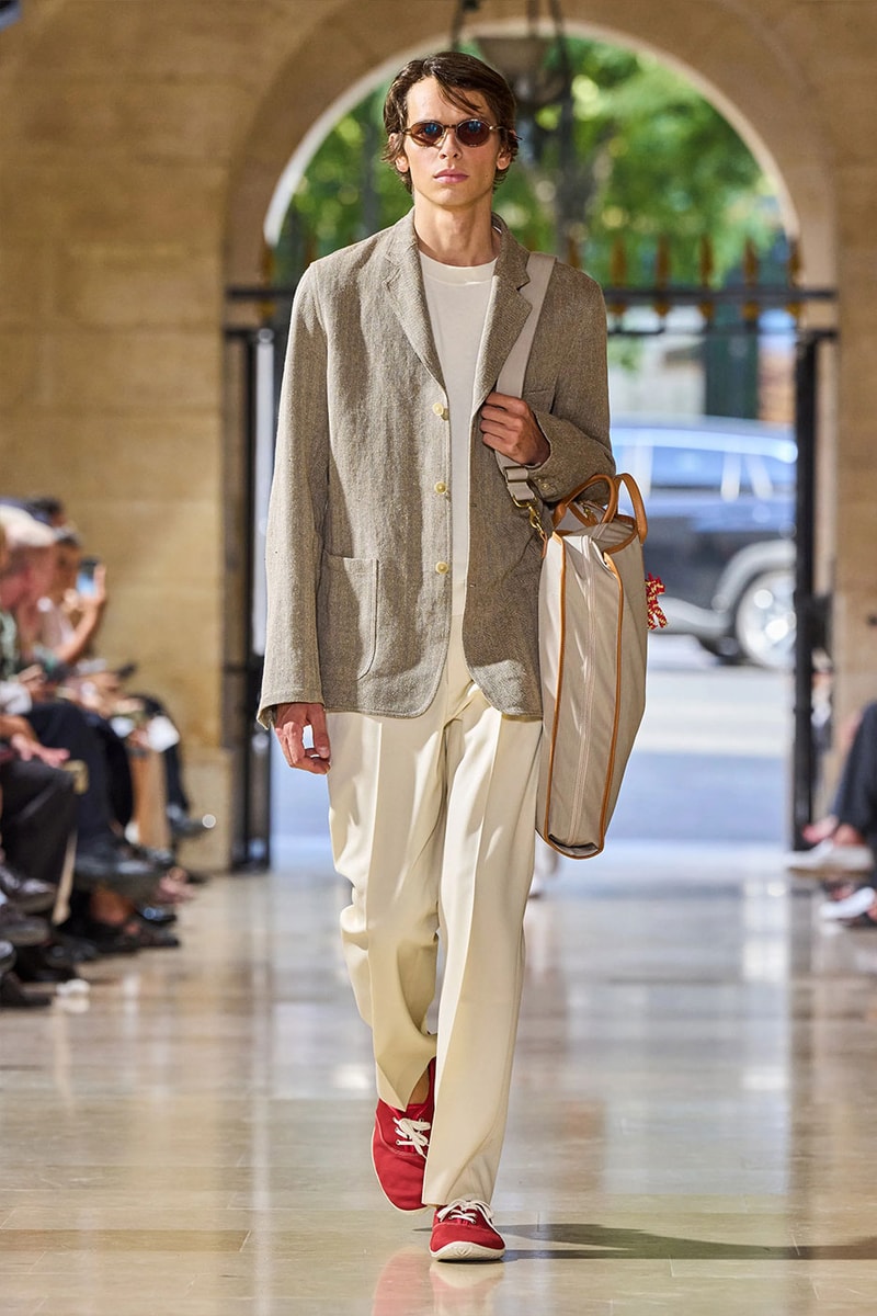 AURALEE SS27 Paris Fashion Week Runway Collection ryota iwai fluidity