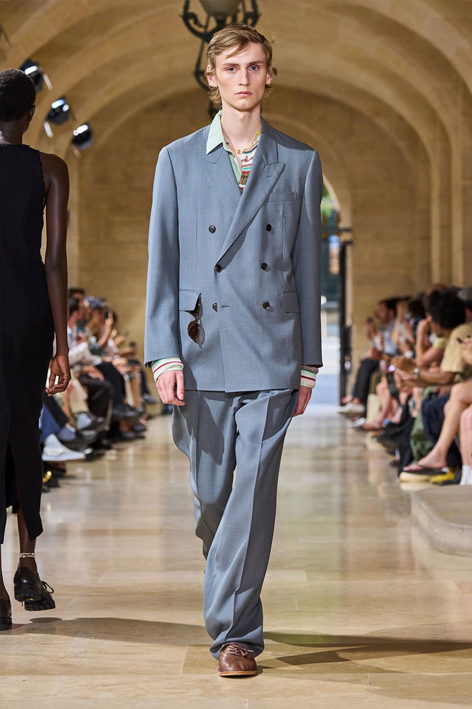 AURALEE SS27 Paris Fashion Week Runway Collection ryota iwai fluidity