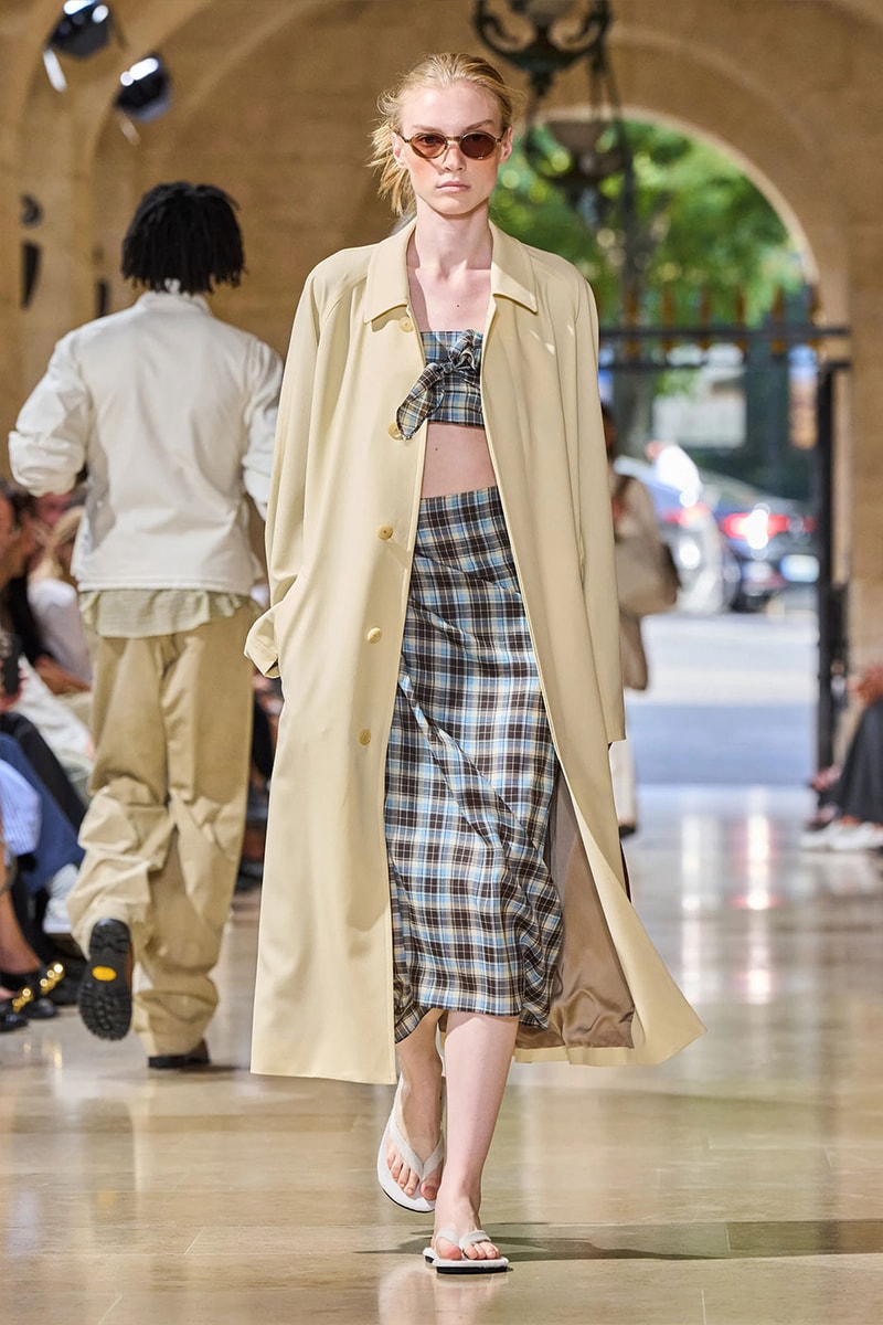 AURALEE SS27 Paris Fashion Week Runway Collection ryota iwai fluidity